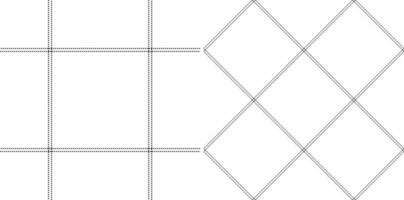 Texture plaid check of fabric tartan background with a textile pattern seamless. Set in monochrome colors for school uniform trends. vector