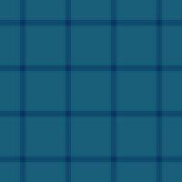 Scratch textile background plaid, choice check pattern. International fabric seamless tartan texture in cyan and blue colors. vector