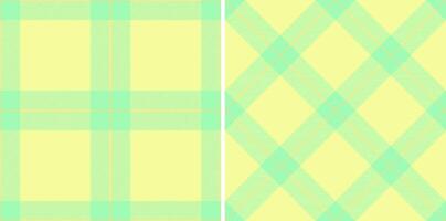 Tartan seamless pattern of fabric texture check with a plaid textile background. Set in rainbow colors for wide grid paper. vector