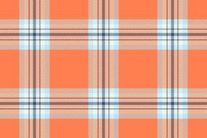 Masculine pattern tartan , nyc fabric background textile. Sample check texture plaid seamless in coral and light colors. vector