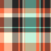 Sofa plaid tartan, 40s pattern check background. Perfection texture fabric textile seamless in red and pastel colors. vector
