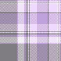 Girl check plaid, nobility background pattern textile. Diverse fabric seamless texture tartan in light and gray colors. vector