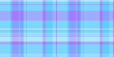 Greeting pattern background tartan, colourful textile plaid fabric. Drawing check texture seamless in cyan and blue colors. vector