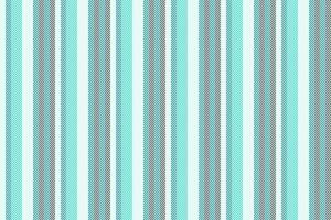 Aesthetic fabric background vertical, advertising pattern seamless . Fancy texture stripe textile lines in white and cyan colors. vector