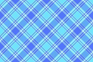 Top plaid seamless tartan, stroke texture pattern . Argyle textile fabric background check in blue and light colors. vector