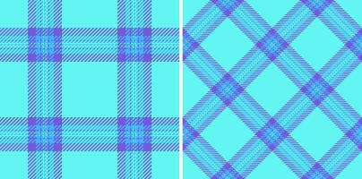 Pattern tartan check of texture plaid with a background seamless textile fabric. Set in neon colors for creative packaging design. vector