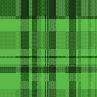 British pattern texture seamless, clan textile fabric. Yuletide background check plaid tartan in green and dark colors. vector