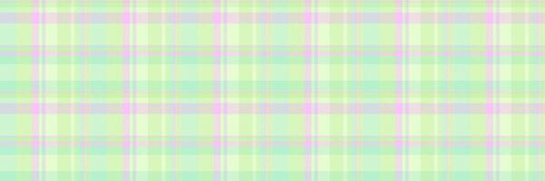Purchase seamless check pattern, festival tartan texture fabric. Ribbon plaid textile background in light and green colors. vector