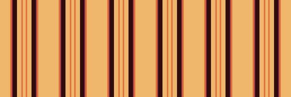 Fantasy vertical background textile, birthday texture lines. Anniversary fabric seamless stripe pattern in orange and dark colors. vector