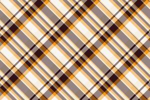 Sketching background tartan, glen plaid pattern fabric. Antique texture seamless textile check in pastel and amber colors. vector