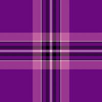 Uniform seamless fabric pattern, indigo tartan texture. Fluffy background plaid check textile in purple and pink colors. vector