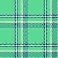 Plaid seamless pattern in green. Check fabric texture. textile print. vector