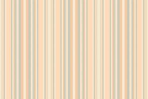 Coat fabric texture background, panel pattern seamless stripe. Motif textile vertical lines in peach puff and sea shell colors. vector
