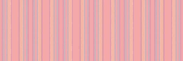 Drapery stripe seamless texture, minimal pattern lines. 1970s fabric vertical textile background in red and light colors. vector