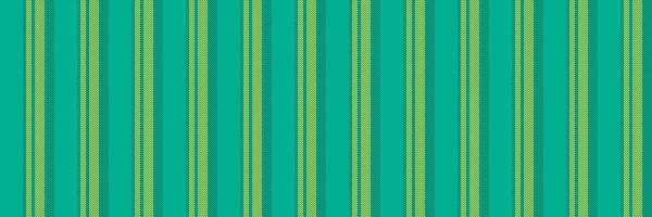 Picnic textile vertical , masculine background stripe pattern. Dining fabric lines seamless texture in teal and yellow colors. vector