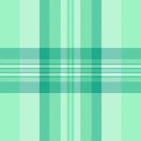 Spring seamless pattern , formal plaid check fabric. Mid textile tartan texture background in green and light colors. vector