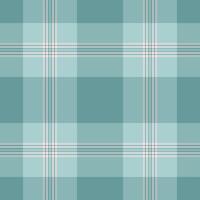 Modern tartan texture textile, stylish plaid seamless . Line pattern background fabric check in pastel and teal colors. vector