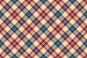 Clothing background tartan texture, greeting card fabric pattern seamless. Effect plaid check textile in light and dark colors. vector