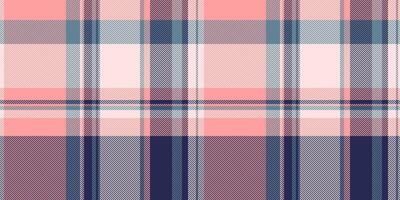 Artwork texture background, tidy plaid textile tartan. Inspiration seamless pattern check fabric in red and blue colors. vector