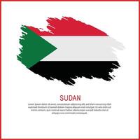 a poster with the word Sudan be on it vector