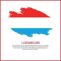 a poster with the word Luxembourg be on it vector