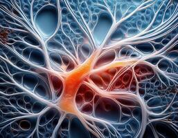 Microscopic Journey A Glimpse into the Vascular System photo