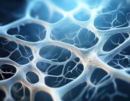 Microscopic Journey A Glimpse into the Vascular System photo
