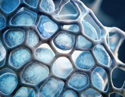 Human Cell Genetic Structure Close Up photo