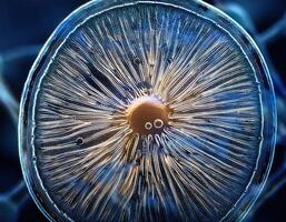Human Cell Genetic Structure Close Up photo