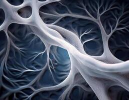 Microscopic Journey A Glimpse into the Vascular System photo