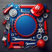 Labor Day Tools and Mechanical Parts photo