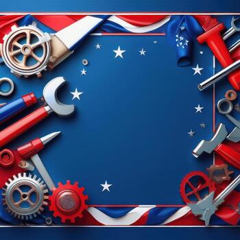 Labor Day Tools and Mechanical Parts photo