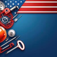 Labor Day Tools and Mechanical Parts photo