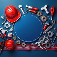 Labor Day Tools and Mechanical Parts photo