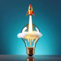 Rocket Launch Idea photo