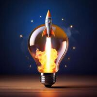 Rocket Launch Idea photo