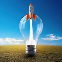Rocket Launch Idea photo