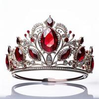 Regal Ruby and Silver Crown photo