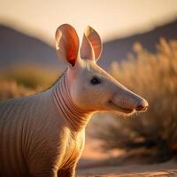 Aardvark Close up photo