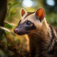 Civet Close-Up Portrait photo