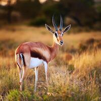 Gazelle Profile CLOSE UP photo