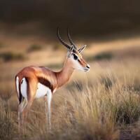 Gazelle Profile CLOSE UP photo