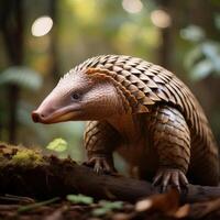Pangolin Close Up photo