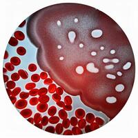 Microscopic Marvels Red Blood Cells Under the Microscope photo