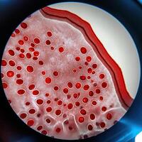 Microscopic Marvels Red Blood Cells Under the Microscope photo