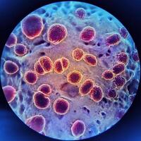 Microscopic World A Glimpse into the Intricate Beauty of Life photo