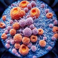 Microscopic World A Glimpse into the Intricate Beauty of Life photo
