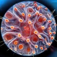 Microscopic World A Glimpse into the Intricate Beauty of Life photo