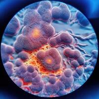 Microscopic World A Glimpse into the Intricate Beauty of Life photo
