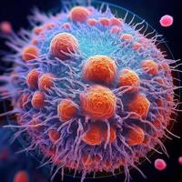 Microscopic World A Glimpse into the Intricate Beauty of Life photo